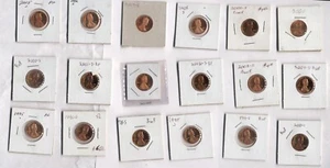 Lincoln proofs 1950s to 2000s--70 COINS - Picture 1 of 6