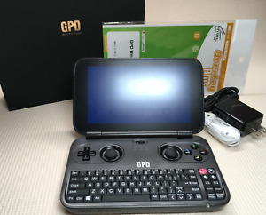 GPD WIN Atom X7 Z8750 64GB Windows10 Game Pad Handheld System Used Black w/Box