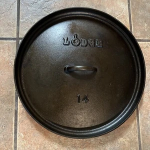 Lodge 14” Camp Dutch Oven Lid - Picture 1 of 12