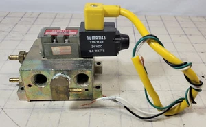 VÁLVULA NUMATICS 031SA415E con 236-115B 24VDC 6W - Imagen 1 de 7
