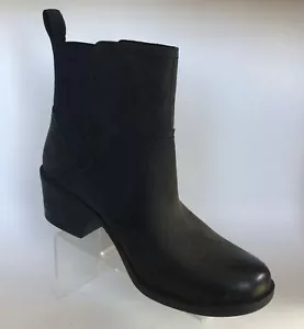 TEVA Women's Anaya Chelsea WP Black Leather Ankle Boots (Size 8.5 M) - Picture 1 of 12