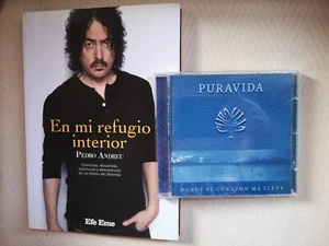 PEDRO ANDREU (HEROES DEL SILENCIO) CD+LIBRO Lote:CD PURA VIDA+LIBRO Enmi refugio - Imagen 1 de 24
