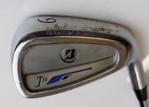 Bridgestone J36 9 Iron Rifle 5.0 Regular Flex Steel Shaft Bridgestone Grip - Picture 1 of 2