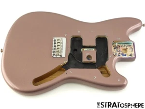 Fender Player Mustang BODY &HARDWARE Alder Offset Shape Burgundy Mist $10 OFF - Picture 1 of 4