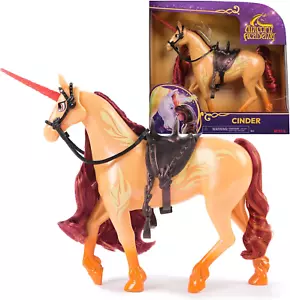 Unicorn Academy Asche Einhorn 11 Zoll Puppe mit Kopfbewegung & 2 Reitzubehör - Bild 1 von 9