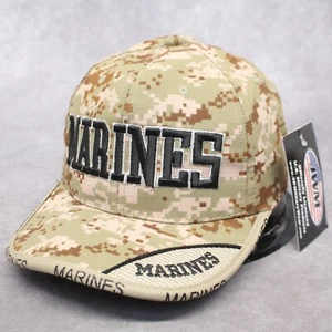 U.S Marine Corps bestickte Schriftmütze digitale Tarnung lizenzierte Kugelkappe - Bild 1 von 11