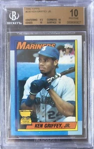 1990 topps ken griffey jr BGS 10 PRISTINE #336 Seattle Mariners Low Pop 1/1?๐ - Picture 1 of 2