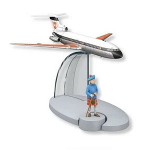 Tintin Plane - British European Airways Plane "The Black Island" - New - Picture 1 of 1
