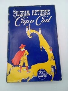 A Pilgrim Returns to Cape Cod 1st Ed. Nov 1946 (HCDJ) W/ Map by Edward Snow B1,2 - Foto 1 di 6