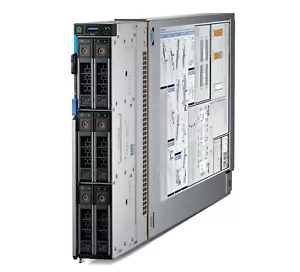 New Dell PowerEdge MX740c 2x Platinum 8173M 1TB Ram 4x 3.84TB SSD Blade Server - Picture 1 of 1