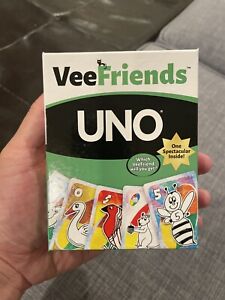 VeeFriends Uno Card Game MATTEL CREATIONS (SOLD OUT) Free Ship Brand New Sealed