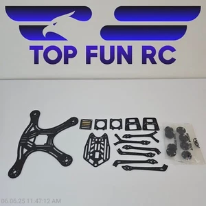 Kit de cuadro de dron de carreras Hellbender 204, fibra de carbono completa - Imagen 1 de 4