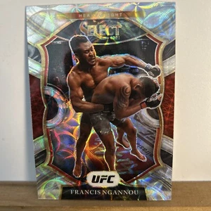 Francis Ngannou 2021 UFC Select Concourse Silver Scope Prizm Card #92 Champion - Picture 1 of 2