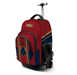 Marvel Spiderman-FAN GTS Trolley casual/School Backpack - Picture 1 of 1