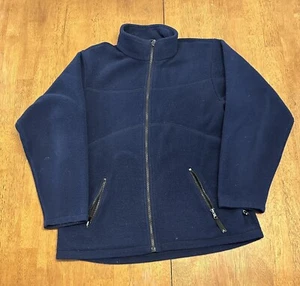 Avalanche Performance Women’s Full Zip Fleece Sweater Large Vintage Made In USA - Picture 1 of 6