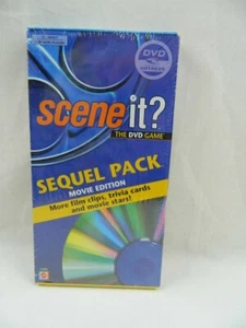 Scene It ? The DVD Game Sequel Pack Movie Edition - Mattel Brand - New Sealed - Picture 1 of 6