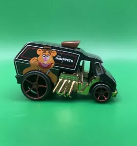 Hot Wheels Disney The Muppets Series #4/5 COOL-ONE Fozzie Bear Black Car Van - Picture 1 of 14