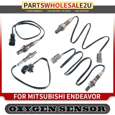 4 Oxygen Sensors for Mitsubishi Endeavor V6 3.8L Upstream & Downstream 2004-2011 - Imagem 1 de 4