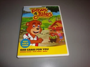 Paw & Tales Biblical Wisdom for kids DVD Chuck Swindolls Cartoon Christian God - Picture 1 of 7