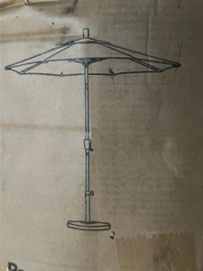 Feel furniture – Sonnenschirm – Neigbar – 3 Meter – Dunkelgrau - Bild 1 von 3