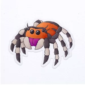 Pegatina araña saltadora - vinilo impermeable - Imagen 1 de 2