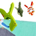Plastic Beach Towel Chair Clip Frog Clothes Pins Cute Towel Rack  Terraces