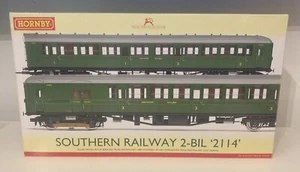 HORNBY R3161 DCC READY SOUTHERN SR 2-BIL ELECTRIC 2114 EMU LOCOMOTIVE SET oc - Picture 1 of 6