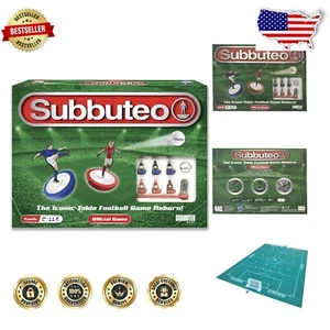 Engaging Subbuteo Tabletop Football Game with Flexible Players & Quality Pitch - Picture 1 of 12