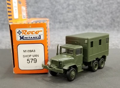 Roco Minitanks HO 1:87 579 M109A3 6X6 5 тонн грузовик магазин фургон IOB сделано в Австрии - Изображение 1 из 4