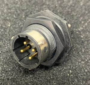 UTGX7124PSCR Circular Connector, 4 Contacts, Panel Mount, IP68, IP69 FREE P+P - Picture 1 of 6