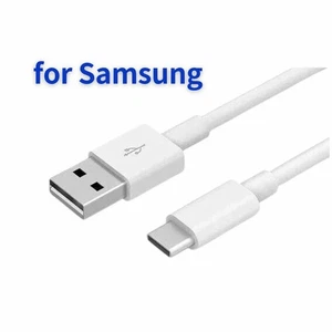 Cable de carga rápida USB-C de 4 pies para Samsung Galaxy S21 S22 S23 Ultra - blanco - Imagen 1 de 11