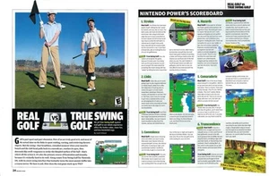 2006 Nintendo DS Power True Swing Golf Vs Real Video Game Retro Print Ad/Article - Picture 1 of 1