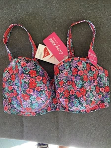 Nuevo con etiquetas Curvy Kate Swim Kitsch Kate Top CS033307FLP Floral 32GG UK - Imagen 1 de 6