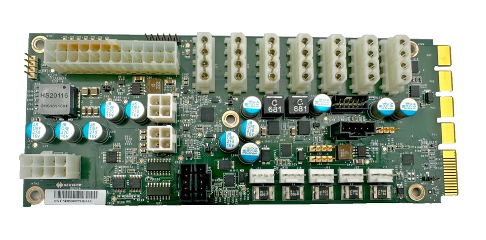 NEWISYS SANMINA PCB-01041-01-B-1A Power Splitter Card - Image 1 of 4