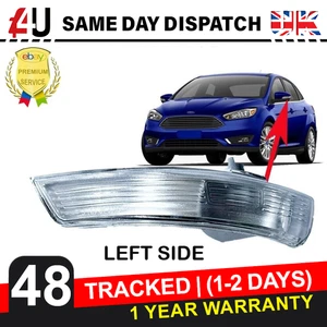 LENTE DE LUZ INDICADORA DE ESPEJO DE ALA LADO IZQUIERDO SE ADAPTA FORD FOCUS MK3 MONDEO MK4 - Imagen 1 de 8