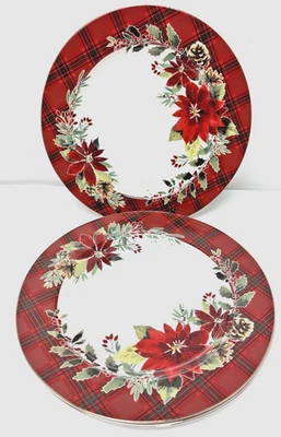 "Platos de cena Grace Tea Ware de porcelana fina de 10,5"" nunca usados"  Foto 1 de 2