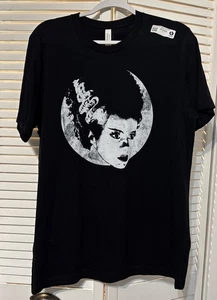 T-shirt uomo elettrica Sposa di Frankenstein nera bianca nuova grande - Foto 1 di 8