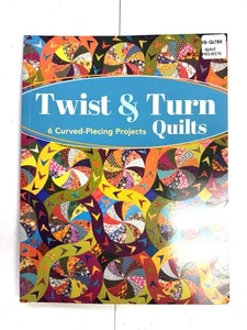 Twist & Turn Quilts 6 Curved-Piecing Projects by Cinzia White - Imagen 1 de 16