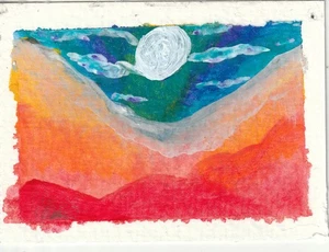 ACEO Künstlerkarte - Original Acryl Gemälde - Signierte Kunst, SpookieCreations - Bild 1 von 3