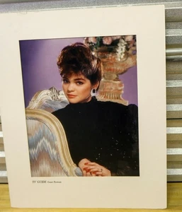 Valerie Bertinelli Vintage 1987 Tv Guide Cover Portrait 16X20" - Picture 1 of 5