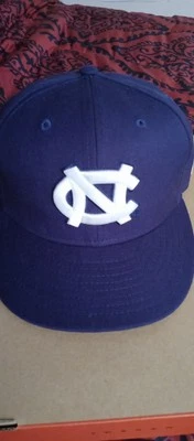North Carolina Tar Heels Hat Size 6 And 7/8 New Made In China Blue - Image 1 of 4