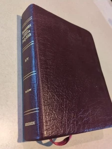 Thompson Chain Reference Bible KJV Kirkbride Tabs Red Letter 1997 Leather - Imagen 1 de 19