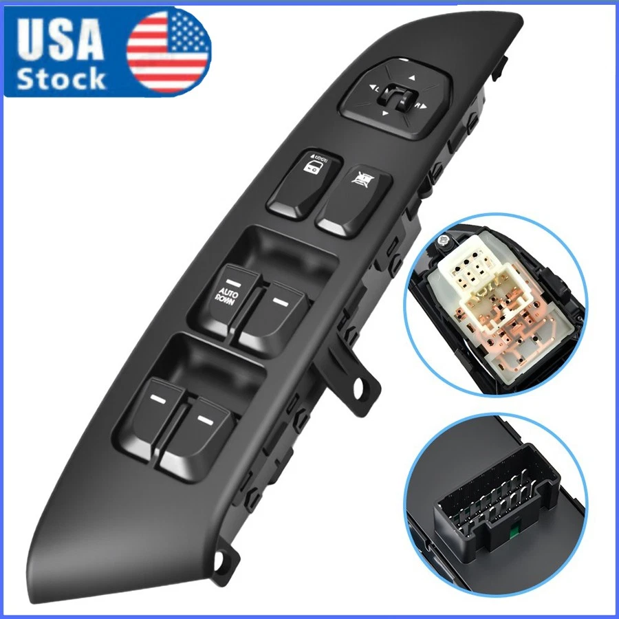 Para 2010-2015 Hyundai Tucson conjunto de interruptor de janela de energia do motorista 935702S1509P - Imagem 1 de 4