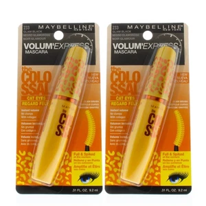 Maybelline Volum'Express The Colossal Cat Eyes 233 Glam Black 0,31oz (2er Pack) - Bild 1 von 3