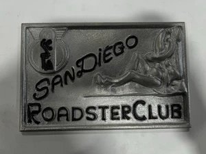 San Diego Roadster Club Car Club Plaque - Picture 1 of 2