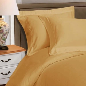Superior Egyptian Cotton 530 Thread Count Solid Duvet Cover - Picture 1 of 25