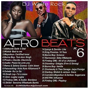 DJ White Rock AFROBEATS Pt.6 - Picture 1 of 1