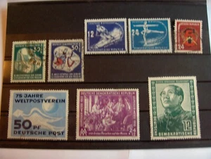 DDR - Lot  - postfrisch und gestempelte Marken - siehe Fotos -  - Bild 1 von 12