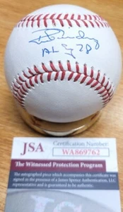 Signierter offizieller Major League Baseball JSA Zeuge von RON GUIDRY "AL CY 78" - Bild 1 von 1