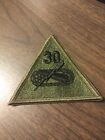 Us Army 30Th Armored Division "Volunteers" Sd Patch